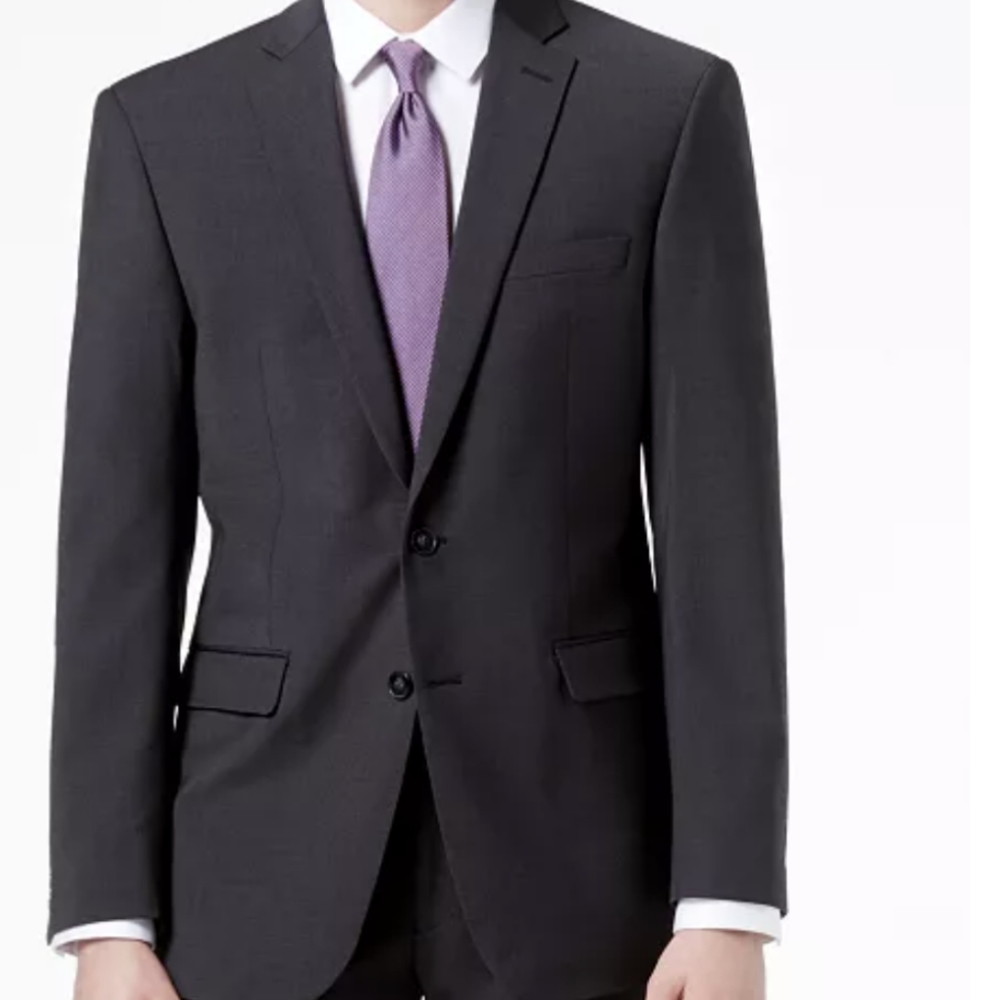 Calvin Klein men's suit 40r and 34r
